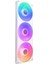 F360 Rgb Core – 360 mm Tekli Çerçeve Fan Ünitesi 3 x 120 mm Rgb Fanlı – Devir Sayısı ve Aydınlatma Kontrolü – Yüksek Statik Basınç ve Hava Akımı – Fan Başına 8 Argb LED – Beyaz 1