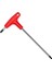 Izeltaş 4921220025 T Tipi Yuvarlak Başlı Allen Anahtar, Kırmızı/siyah, 2.5 mm 1