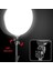 Beyaz LED Aydınlatma Kumandalı Yayıncı Işığı Youtuber Twich Yayın Işığı Ürün Göresel Fotoğraflama Tripodlu Aydınlatma 25CM 10 Inç PF26 (10 Inch - PF26) 4