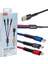 Jkx-44 USB To Mıcro USB Type-C Lıghtnıng 3lü 2.4 Amper Sarj Kablosu 1