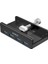 USB Hub Clip Tipi, 4 Port USB 3.0 Hub 5 Gbps Super Speed Mini Alüminyum Veri Merkezi 150 cm Kablolu (A To A, Siyah) Monitörler, Çalışma Masaları Için (Güç Kaynağı Bağlantısı Yok) - Siyah 1