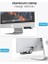 USB Hub Clip Tipi, 4 Port USB 3.0 Hub 5 Gbps Super Speed Mini Alüminyum Veri Merkezi 150 cm Kablolu (A To A, Siyah) Monitörler, Çalışma Masaları Için (Güç Kaynağı Bağlantısı Yok) - Siyah 4
