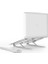 Saiji X2 Taşıma Çantalı Alüminyum Notebook Laptop Standı Gümüş 3