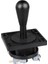 Starts Amerikan Tarzı Arcade Yarışması 2pin Joystick Siyah Değiştirilebilir 8 Yollu Çalışma, Eliptik Siyah Kol, Hassas 8 Yollu 187 "(4.8mm) Terminal 1