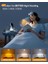 Söğüt Yatakta Kitaplar Için Okuma Işıkları, 10LED Parlak Kitap Işığı, 3 Renk ve 3 Parlaklık, Şarj Edilebilir Kitap Işığı 80 Saat Sürer, Okuma Işığında Hafif Klips (Mor) 2