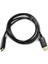 AL-4318 Displayport To HDMI Dönüştürücü Adaptör Kablosu, Siyah, 1.8 Metre 2