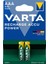 Rechargeable Accu 2 Aaa 800 Mah R2U, Yeşil/gri 1