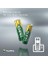 Rechargeable Accu 2 Aaa 800 Mah R2U, Yeşil/gri 5