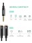 Mikrofon ve Kulaklık Ayırıcı 3.5 mm Y Kablo Siyah 2