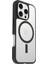 iPhone 16 Pro Uyumlu Sleek Serisi Magsafe Kılıf, Darbeye ve Düşmeye Karşı Koruyucu Ultra Ince Koruyucu Kılıf, Şeffaf/siyah, 4