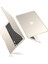 Tpu Kılıf MacBook Air 13 Inç M4 M3 M2 2025 2024 2022 A3240 A3113 A2681, Mac 13.6 ile Uyumlu Sert Kılıf Kırılmaz Çerçeve + Pc Mat Parmak Izi Önleyici - (Sarı Kenar) Mat Yıldız Işık 1
