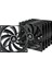 F12 (5 Adet) - Pc Fanı, 120 mm Standart Kasa Fanı, Sessiz Fan, Standart Gövdeli Kasa Fanı, Itme Veya Çekme Konfigürasyonu Mümkündür, 1350 Rpm - Siyah 1
