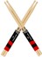 Akçaağaç Drumstick Drumsticks Baquetas Para Bateria Davul Aksesuarı Davul Için 5A 5b 7A Bagetler 1