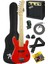 CEG-30RD 4-6 Yaş Çocuklar Için Amfili Full 1/4 30 Inç Elektro Gitar Seti Red 1