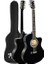 RG-560BK-AMP Siyah Amfili Elektro Akustik Gitar Full Set 2