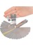 Gitar Luthier Ölçüm Aleti Seti Tel Hareket Cetveli Tel Altı Yarıçap Ölçer Gitar Radyan Cetveli 32 B Feeler Ölçer Gümüş 5