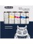 Sanatçı, Aqua-Linoldruck, Linoldruckfarben, Kartonset 5 x 20 ml Tüp 2