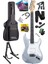 RPH-30SL-ST Gül Klavye Silver Strat Kasa Sss Elektro Gitar Seti 1