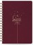 A5 Spiralli Keten Süresiz Planlayıcı Ajanda Bordo 5