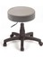 Ofis Kasiyer Taburesi Tekerlekli Deri Döşeme Oturak Eczane Laboratuvar Çalışma Koltuğu Acık Gri 1