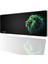 Ultragrand Siyah ve Neon Yeşili Aslan Dikişsiz Xxl Gaming Oyuncu Masaüstü Klavye Mouse Pad 40X90CM 1