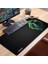 Ultragrand Siyah ve Neon Yeşili Aslan Dikişsiz Xxl Gaming Oyuncu Masaüstü Klavye Mouse Pad 40X90CM 3
