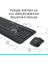 MK540 Kablosuz Klavye ve Mouse Seti, Unifying USB Alıcı, 10 M Kullanım Mesafesi, Sıvı Dökülmesine Dayanıklı, Ayarlanabilir Yükseklik, Siyah 4