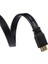 9649 0.5 Metre Yassı Flat Slim HDMI Kablo Uyumlu 4K Full Hd 4K 60hz 2.0 Uyumlu 4K 60P Çözünürlük Uyumlu 18 Gbps Veri Aktarım Hızı, Ethernet Kanallı 2