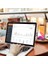 Ability Metal Ayarlanabilir Laptop ve Monitör Yanı Manyetik Telefon Tutucu Mıknatıslı Stand 3m Yapışkanlı ve Telefon Için Mıknatıs Lyt-01 5