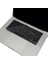 Arapça Klavye Macbook Air Pro Kılıf M1-M2-M3 (Touchbarsız) A2681 A3113, A2941 A3114, A2442 A2779 A2992 A2918, A2485 A2780 A2991 ile Uyumlu Siyah 5