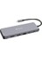 USB C Hub 13'ü 1 Arada, Çoklu Bağlantı Noktalı Adaptör, Usb-C, Hdmı, RJ45, Usba-A ve Usb-C Pd, Sd Kart Okuyuculu, Mac, MacBook Pro/air, iPad Pro, Thinkpad, Windows Bilgisayar, Dizüstü 2