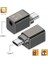 Ses Adaptörü Tip C Usb-C Dac 3.5mm Hifi Ses Aux ve Mıc Ses Kartı 384KHZ 32BIT Adaptör KT02H20 Uyumlu Omtp Ctıa Dizüstü Tablet Telefon ile 2