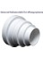 Technık Universal Hava Çıkış Havalandırma Sistemi Için Ø 80 – 150 Mm. Reduzierverbinder Boru Ø 80 100 120 125 150 Mm. Geçiş Havalandırma Yuvarlak Boru Havalandırma Lueftungskanal. Rdrc Azaltılması. 2