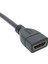HDMI Dişi Erkek Uzatma Aparatı 90 Derece Dirsek Kablosu 50 cm 4666 4