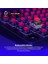 Thock%75 Kablosuz Kırmızı,%75 Kablosuz Mekanik Klavye, Qwerty, Kailh Box Red Switches, Rgb, Pbt Keycaps | EY5A073 4