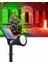 7 Renk Rgb 18 LED Spot Güneş Enerjili Bahçe Aydınlatması, Fotoselli, Aplik, 18W, Su Geçirmez Dış Mekan Solar Lamba, Duvar ve Zemin Montajı (Kırmızı, Yeşil, Mavi, Amber, Mor, Beyaz, Turkuaz) 3