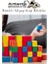 Ahşap Küp Bloklar 3x3 cm 16 Adet Ahşap Renkli Kare Blok Eğitici Geliştirici Oyuncak Küp Matematik Birim Küpleri 4