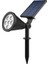 Solar LED Bahçe Armatürü 3200K Günışığı – Güneş Enerjili Kazıklı &amp; Duvar Montajlı Çim Aydınlatma Lambası – 7 Led, IP65, 90 Lümen, 140X270X95 mm 2