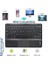 Samsung Galaxy Tab S7 T870 Tablet Bluetooth Klavye + Touchpad Standlı Kılıf - Bkk2 5