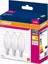 LED Value CLB60 7,5W/827 3'lü E14 Duy Sarı Işık 2700K LED Mum Ampul 1