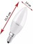 LED Value CLB60 7,5W/827 3'lü E14 Duy Sarı Işık 2700K LED Mum Ampul 2