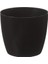 YK01 Yakut Saksı No:1 Drenaj Aparatı ile Birlikte, Siyah, 11CM, 0.68 Litre 1
