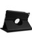 iPad ile Uyumlu 7.nesil 8. Nesil 9.nesil 10,2 Inch Kılıf 360° Dönebilen Standlı Lastikli 10,2 Inch Tablet Deri Kılıf Siyah 1