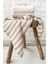 Örtü &amp; Battaniye 3'lü SET%100 Pamuk Oeko-Teks Sertifikalı 80X70 cm (Bej-Ekru) 3