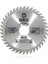 2'li Set Emka Daire Testere Bıçağı Ahşap Kesme Testeresi 115 mm 40 Diş + Matkap Aparatı 2