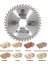 2'li Set Emka Daire Testere Bıçağı Ahşap Kesme Testeresi 115 mm 40 Diş + Matkap Aparatı 5