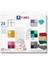 8013 C24-1ST Oven Hardening Modelling Clay, Multicoloured, 24 Half Blocks 1
