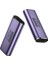 USB C Female To Female Adapter, USB C Coupler Supporting 240W Fast CHARGING/40GBPS Data Transfer, USB Type C Extender With 8K@60Hz Video For Macbook, Ipad, Thunderbolt 4/3-2 Pack, Dark Purple 1