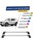 Auto Accessorıes Oto Aksesuar-Yapışık Tavan Çıtası Için Volvo Ile Uyumlu XC40 Suv (Hybrid) Için 2020-2024 Kilitlenebilir Ara Atkı Taşıyıcı Tavan Barı 2 Adet Gri 2