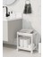 Life 2 Katlı Tekerlekli Tezgah Altı Beyaz Banyo Mutfak Rafı MIT1119 5
